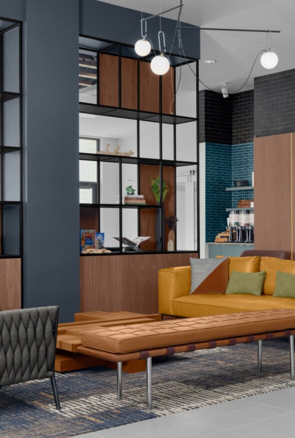 Residence Inn Lincoln Downtown Commercial Real Estate Development Utah Lobby