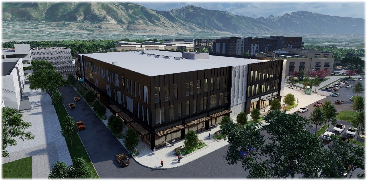 Holladay Hills Block B Rendering-1 Commercial Real Estate Development Utah